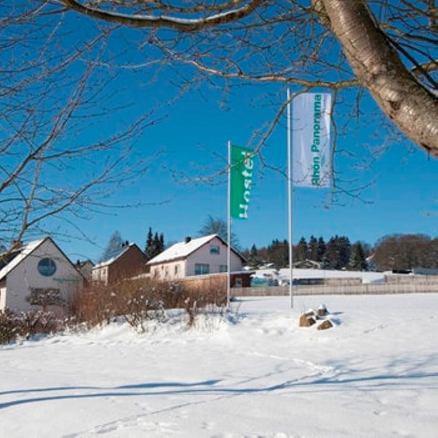 Rhoen Panorama Hostel Poppenhausen Exteriör bild